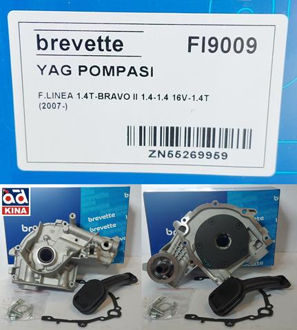 YAĞ POMPASI FI9009 LINEA 1.4T BRAVO-II 1.4 1.4 16V 1.4T