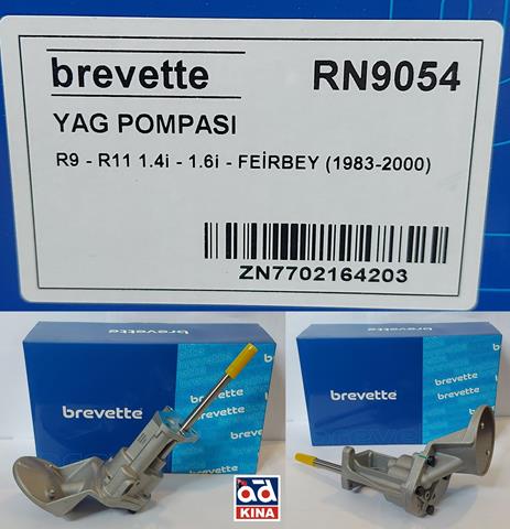 YAĞ POMPASI RN9054 R9 R11 1.4İ 1.6İ FAIRWAY