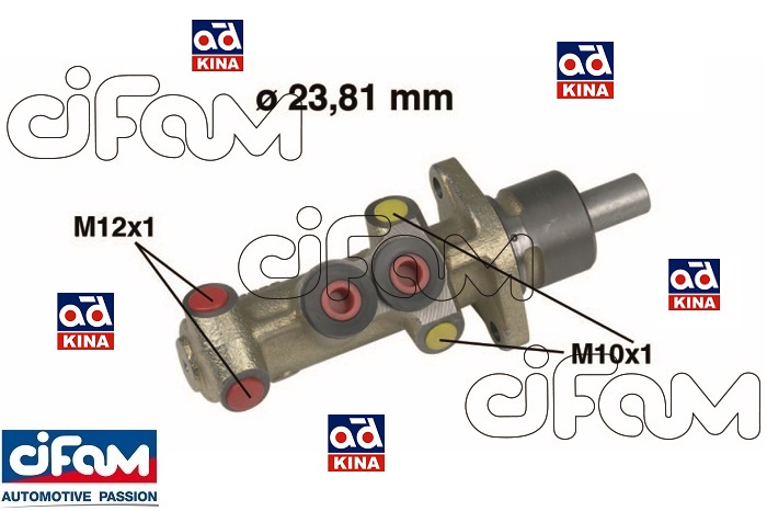 ANA MERKEZ 202223 LAGUNA-I (95-01) 1.6-16V 1.8 2.0 23.81MM | 7701205484 7701204103