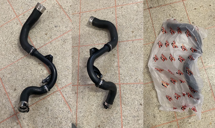 TURBO BAĞLANTI BORUSU + KAUÇUK DK2026 CLIO V 19-> 1.0TCE H4D | 144601591R 144601956R