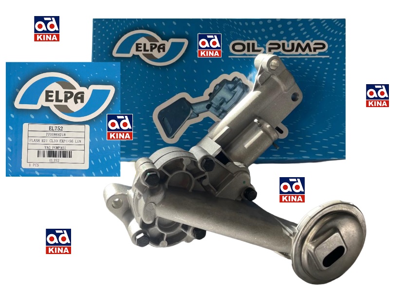 YAĞ POMPASI EL752 FLASH R21 CLIO EXP<=96 LAGUNA | 7700864218