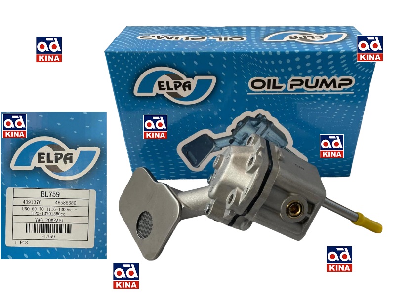 YAĞ POMPASI EL759 UNO 60 70 1116 1300cc. TİPO 13701580cc | 4391376