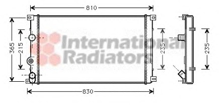 RADYATÖR 0543441AB MASTER-II MOVANO 1.9 DTI 2.2 DCİ TDI 1SIRA ALB