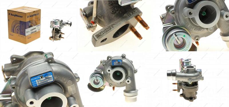 TURBO 54359980028 CLIO-III-IV FLUENCE KANGO MEGANE SANDERO II LOGAN 1.5dCi K9K BORGWARNER | 7701478939 144116446R 14411042
