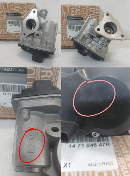 GAZ KELEBEĞİ 147104647R CLIO IV 1.5DCİ TALIANT CAPTUR | 147104647R 147103371R