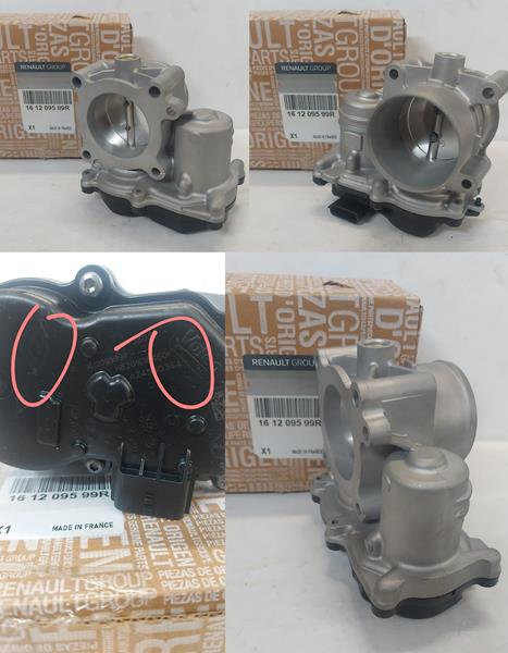 GAZ KELEBEĞİ 161209599R MEGANE IV FLUENCE DUSTER 1.6 16V | 161209599R 161203393R