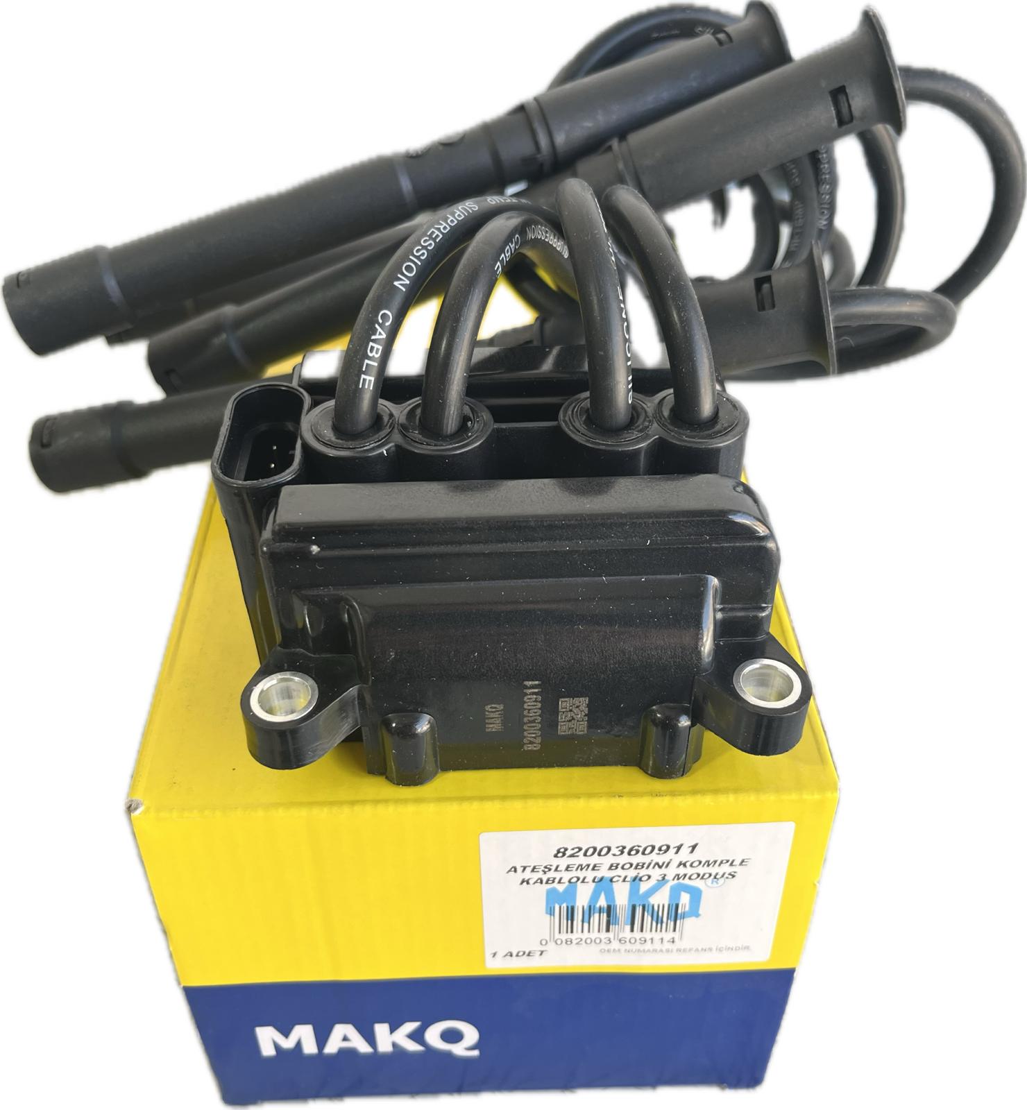 ATEŞLEME BOBİNİ KOMPLE KABLOLU 8200360911 CLİO III MODUS | 8200360911