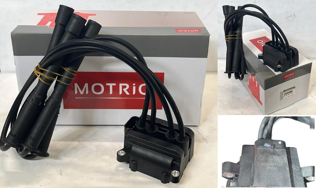 BOBİN+BOBİN KABLOSU 49075 CLIO II-III-KNG-MODUS-TWNG 1.2 16V (D4F.7) | 8200360911 8200702693