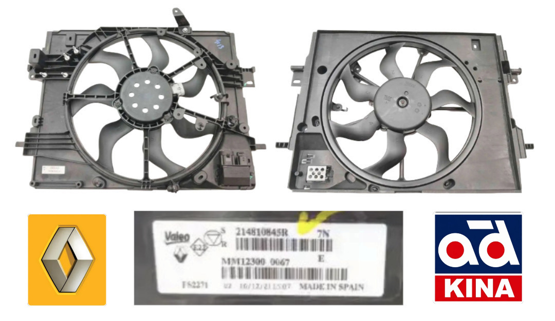 FAN MOTORU 214810845R CLIO V | 214810845R