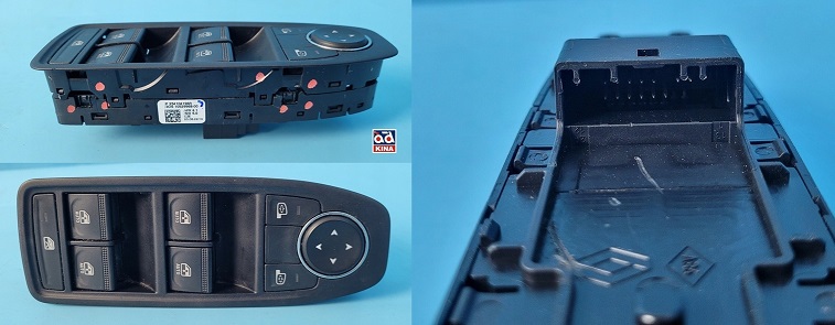 CAM AÇMA DÜĞMESİ ÖN SOL 254104196R CLIO V CAPTUR | 254104196R