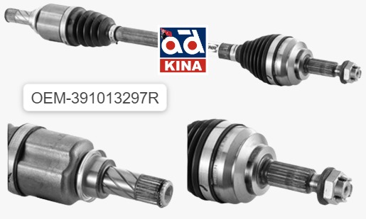 AKS KOMPLE SAĞ 391013297R SANDERO LOGAN MCV | 391013297R