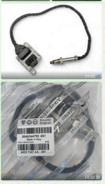 46344799 NOX OKSİJEN SENSÖRÜ EGEA 1.3JTD DOBLO 1.3JTD | 46344799
