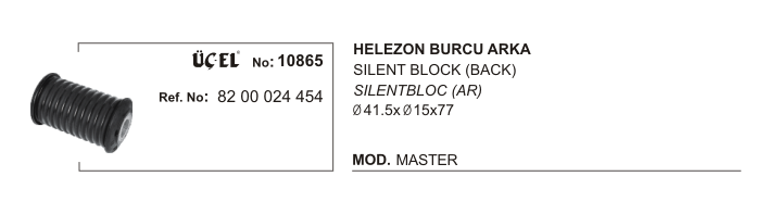 HELEZON BURCU ARKA 10865 MASTER 8200024454