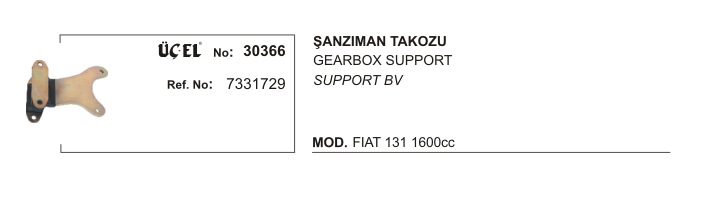ŞANZUMAN TAKOZU 30366 131 1600 CC 4331729 | 4331729