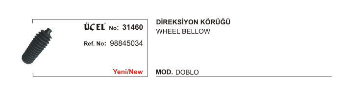 DİREKSİYON KÖRÜĞÜ 31460 DOBLO 48845034 | 48845034